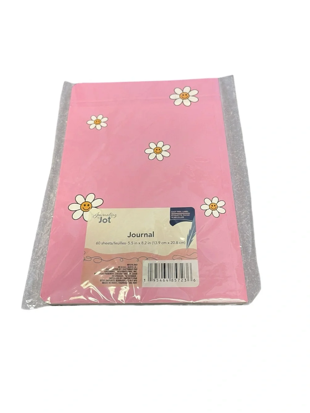 Pink 'Love Your Self' Party Notebook by
